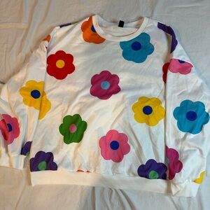 SHEIN White Sweatshirt